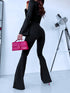 2in1 LUX set "SAVAGE ROSE" - black